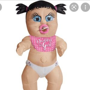 Rubies Inflatable Baby Girl Costume